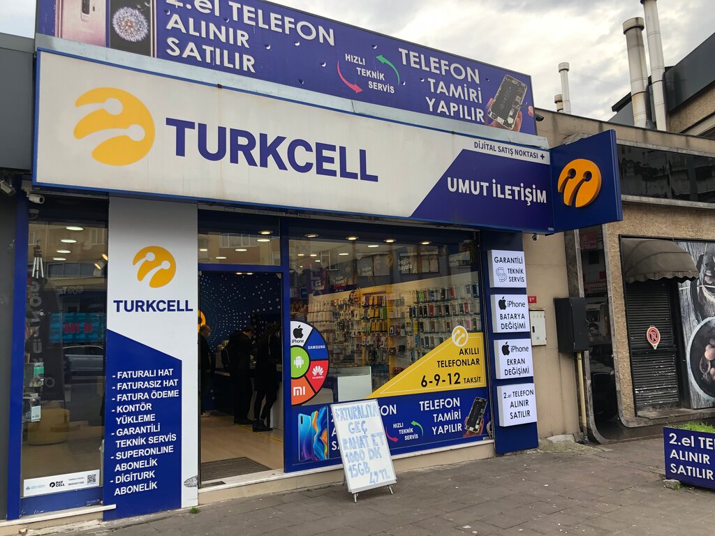 Cep telefonu ve aksesuarları satış mağazaları Turkcell -Umut İletişim, Ataşehir, foto