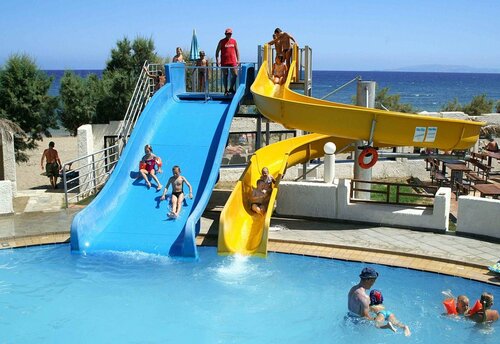 Внешний вид отеля Apollonia Beach Resort & SPA в Муниципальной единице Газиу, фото 3