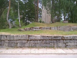Остатки древней крепости (Leningrad Region, Vyborgskiy District, posyolok Polyany), landmark, attraction