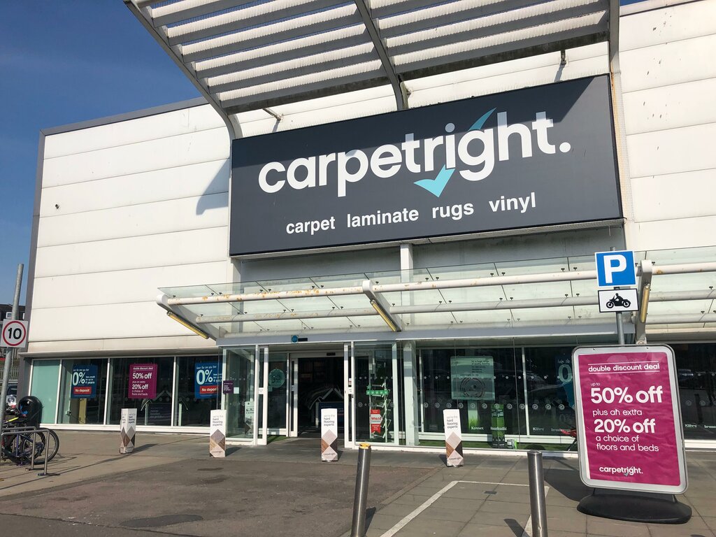 Carpet shop Carpetright, Scotland, photo