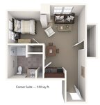 University Living in Ann Arbor (South Main Street, 2865) ، منزل الصعود للمسنين والمعوقين