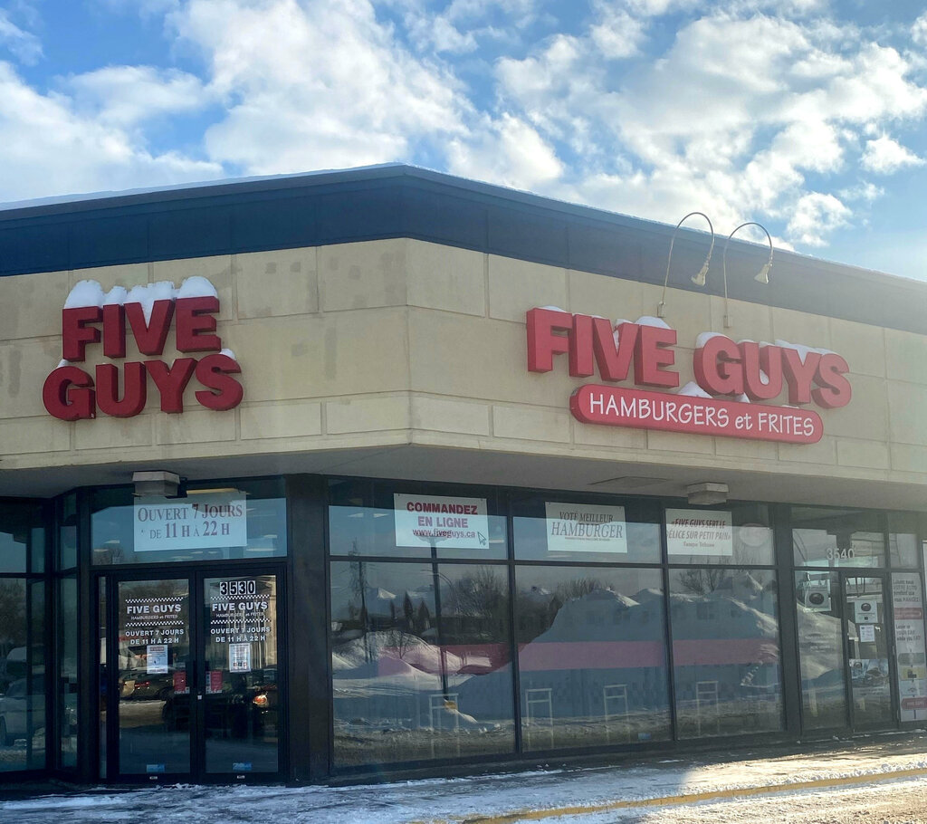 Fast food Five Guys, Province of Quebec, photo
