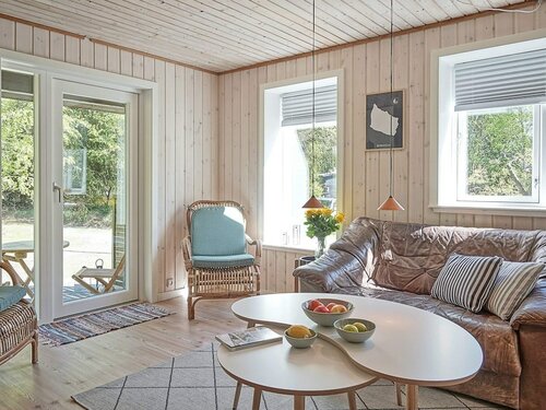 Жильё посуточно Spacious Holiday Home in Aakirkeby Denmark With Terrace