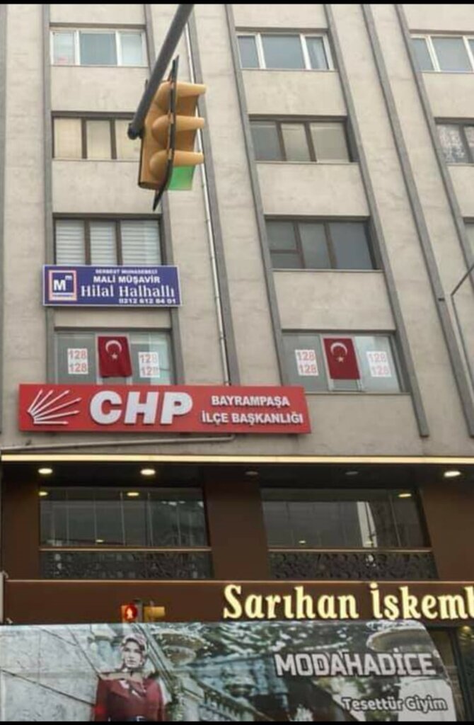 Partido político Cumhuriyet Halk Partisi Bayrampasa Ilce Baskanligi, , foto