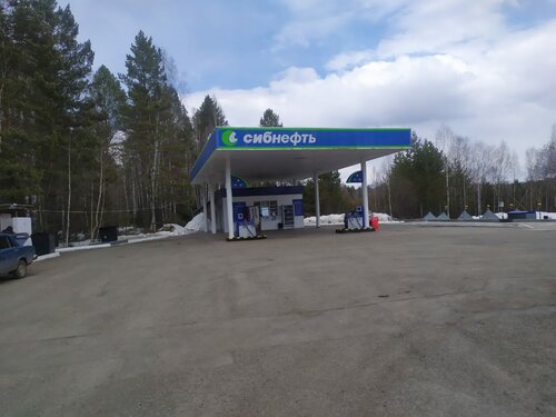 Gas station Sibneft, Altai Republic, photo