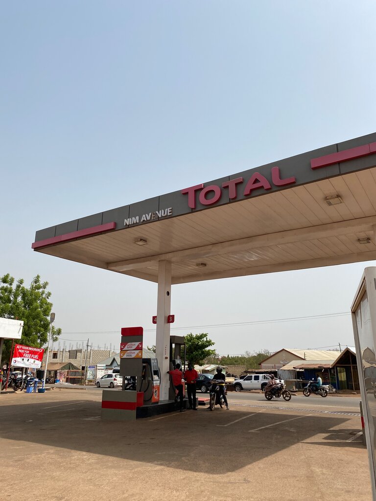 Gas station Total Nim Avenue, Tamale, photo
