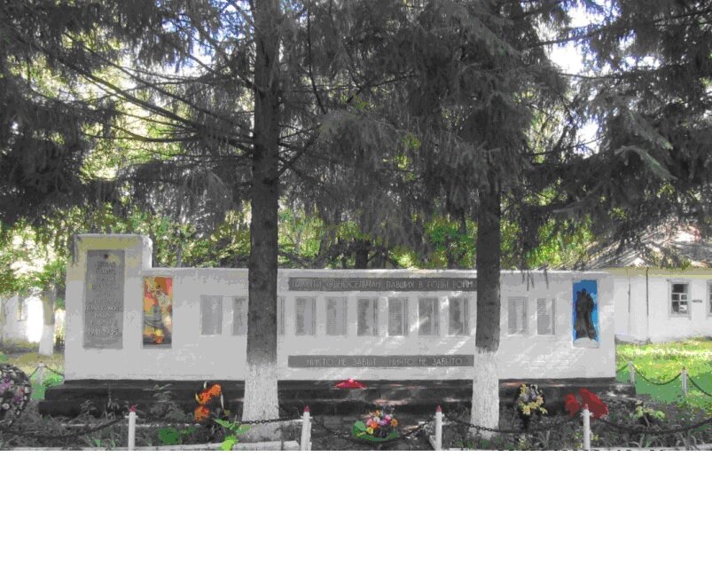 Monument, memorial Воинам-односельчанам, павшим в годы Великой Отечественной войны, Kursk Oblast, photo