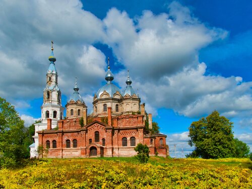 Orthodox church Tserkov Rozhdestva Khristova V Staropolye, Saint‑Petersburg and Leningrad Oblast, photo