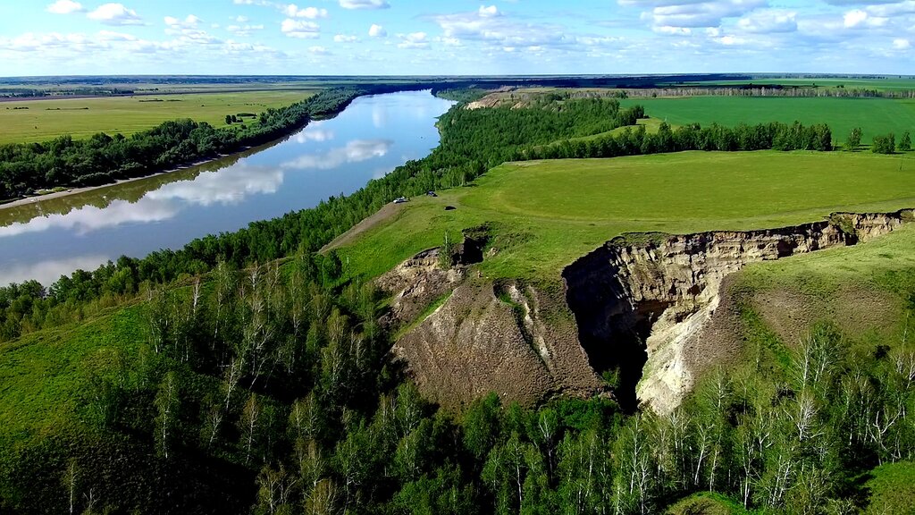 Достопримечательность Берег Драверта, Омская область, фото