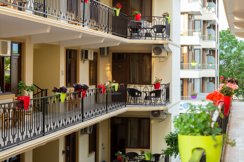 Внешний вид отеля Chveni Ezo в Кобулети, фото 1