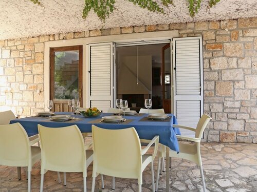 Гостиница Adorable Stone House With Terrace Near the Beach