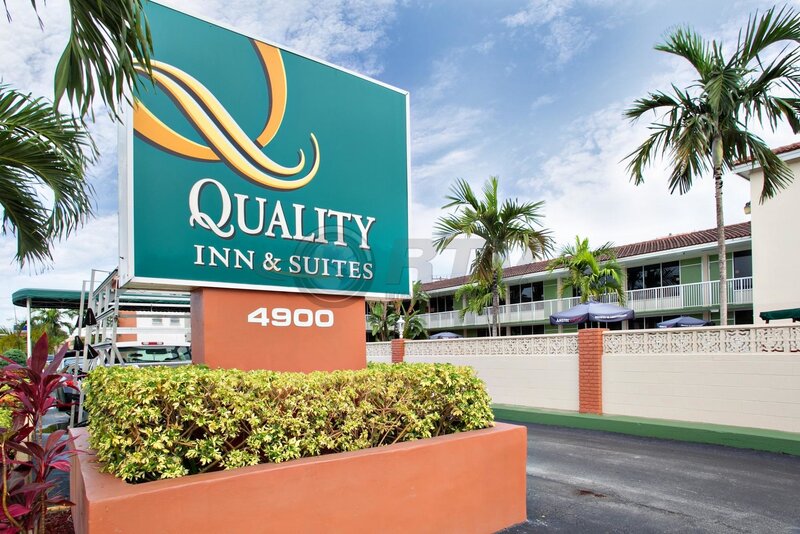 Гостиница Quality Inn & Suites Airport/Cruise Port Hollywood в Голливуде