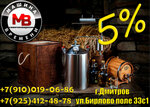 Moonshine (ulitsa Birlovo Pole, 33с1), equipos para la producción de alcohol