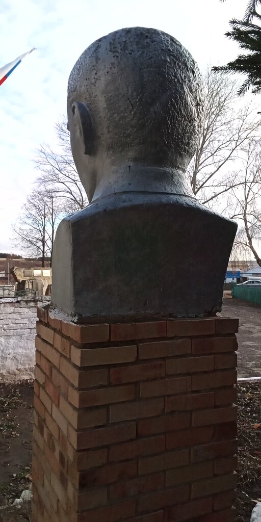 Monument, memorial Бюст кавалера ордена Ленина Валиахмета Сулеймановича Сулейманова, Republic of Tatarstan, photo