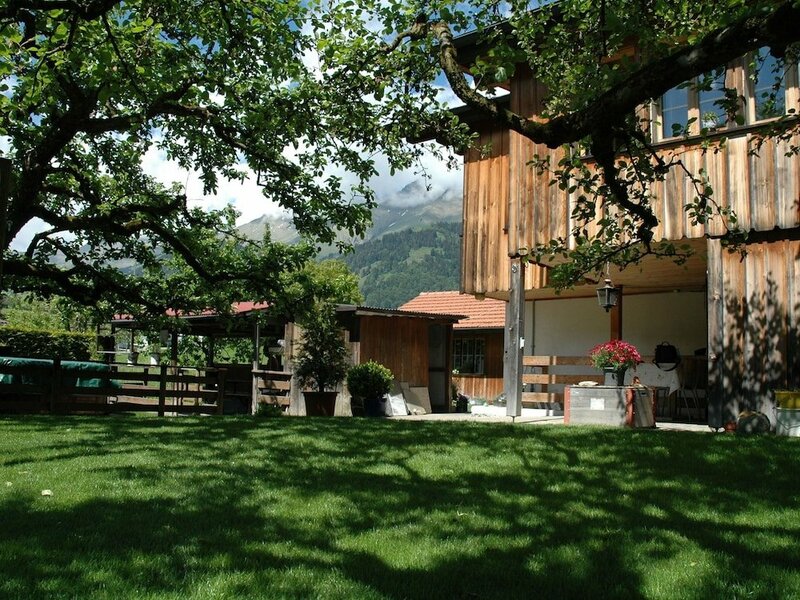 Гостиница Apartment in Frutigen With Garden, Terrace, Garden Furniture