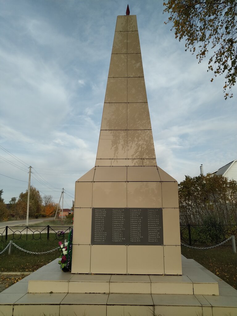 Monument, memorial Мемориал Великой Отечественной войны, Ryazan Oblast, photo