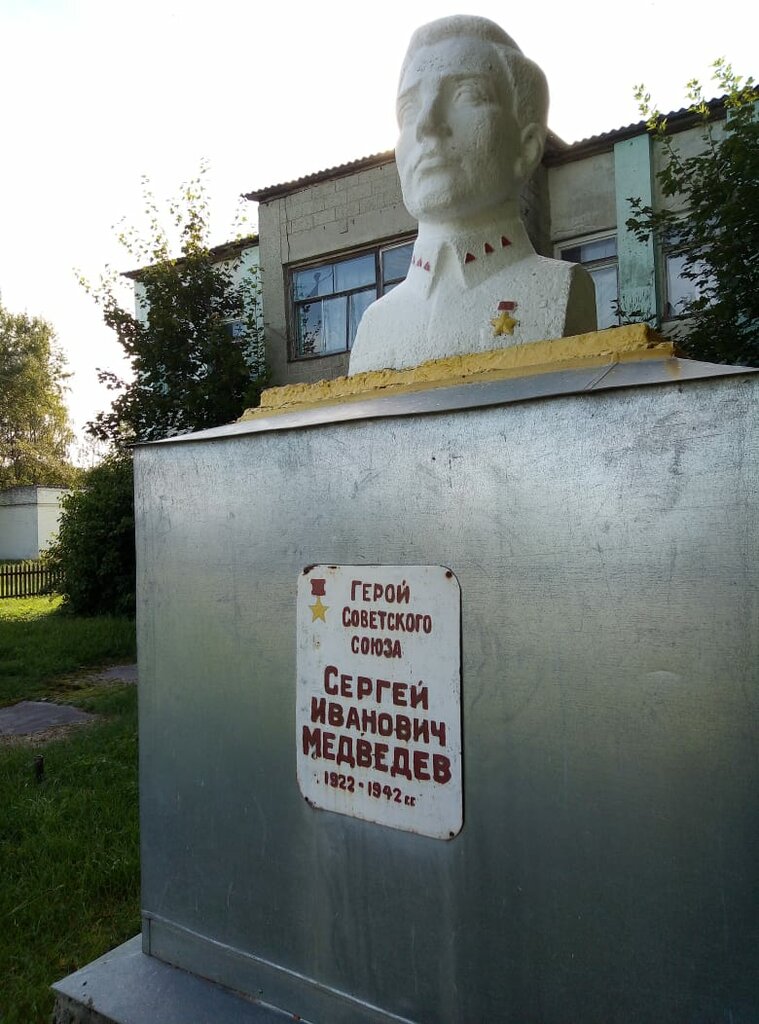 Monument, memorial С. И. Медведев, Bryansk Oblast, photo