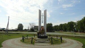 Защитникам Отечества (Tyumen Region, Uvatskiy rayon, selo Ivanovka, Sovetskaya ulitsa), monument, memorial