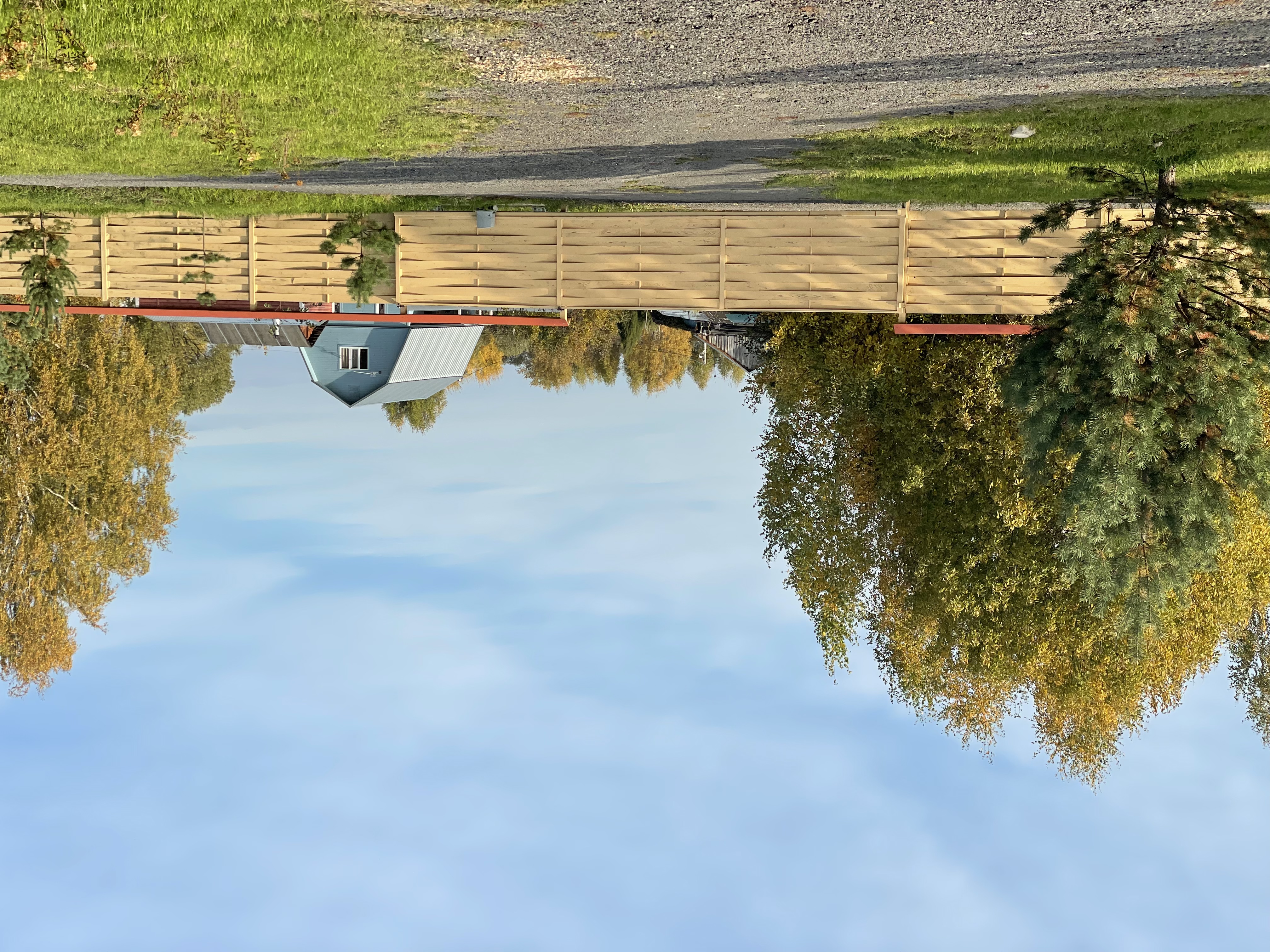 Фото Деревенька в лесу