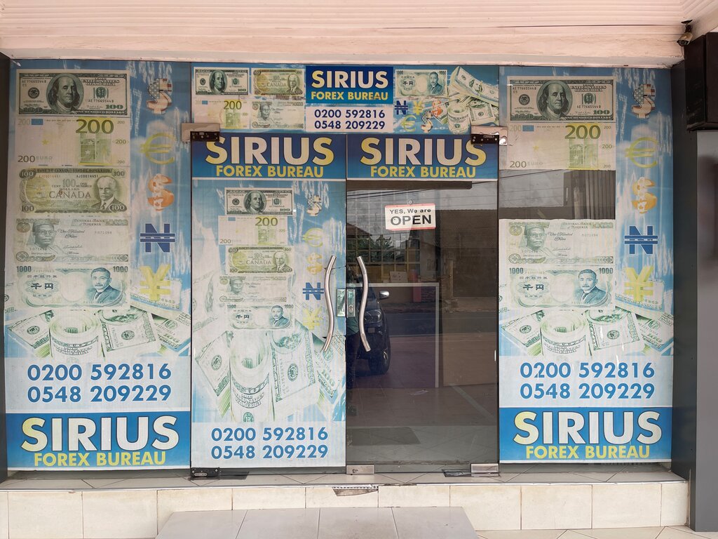 Embassy, consulate Sirius Forex Bureau, Accra, photo