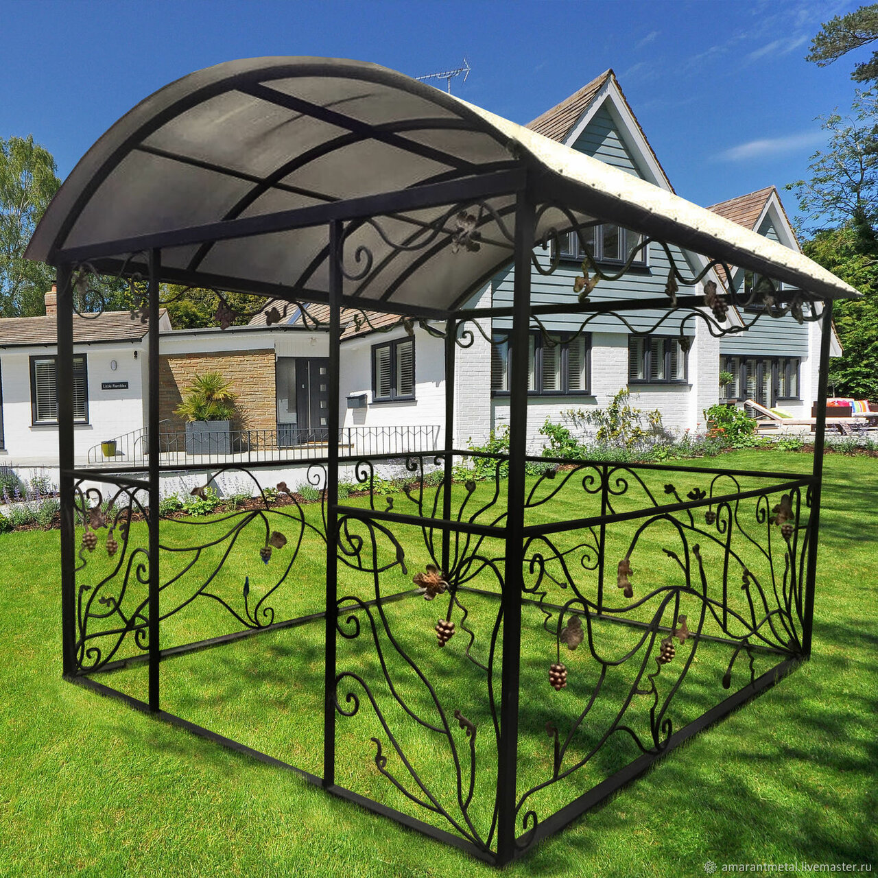 Изготовление навесов на кладбище