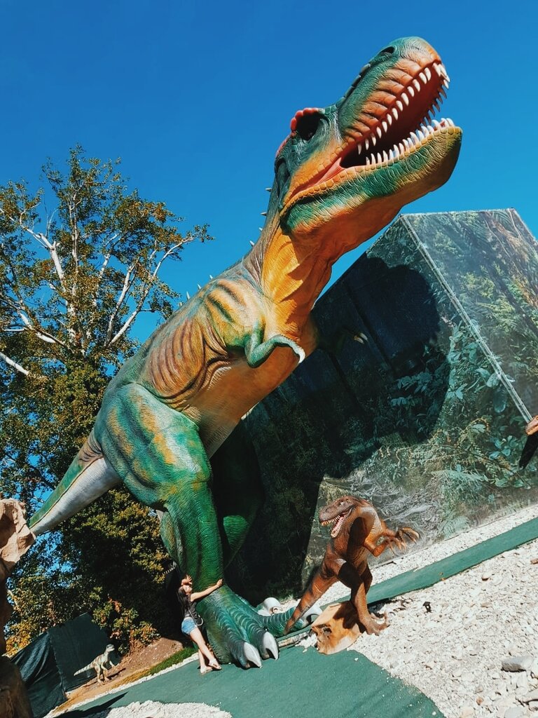 Amusement park DinoLand amusement park, Krasnodar Krai, photo