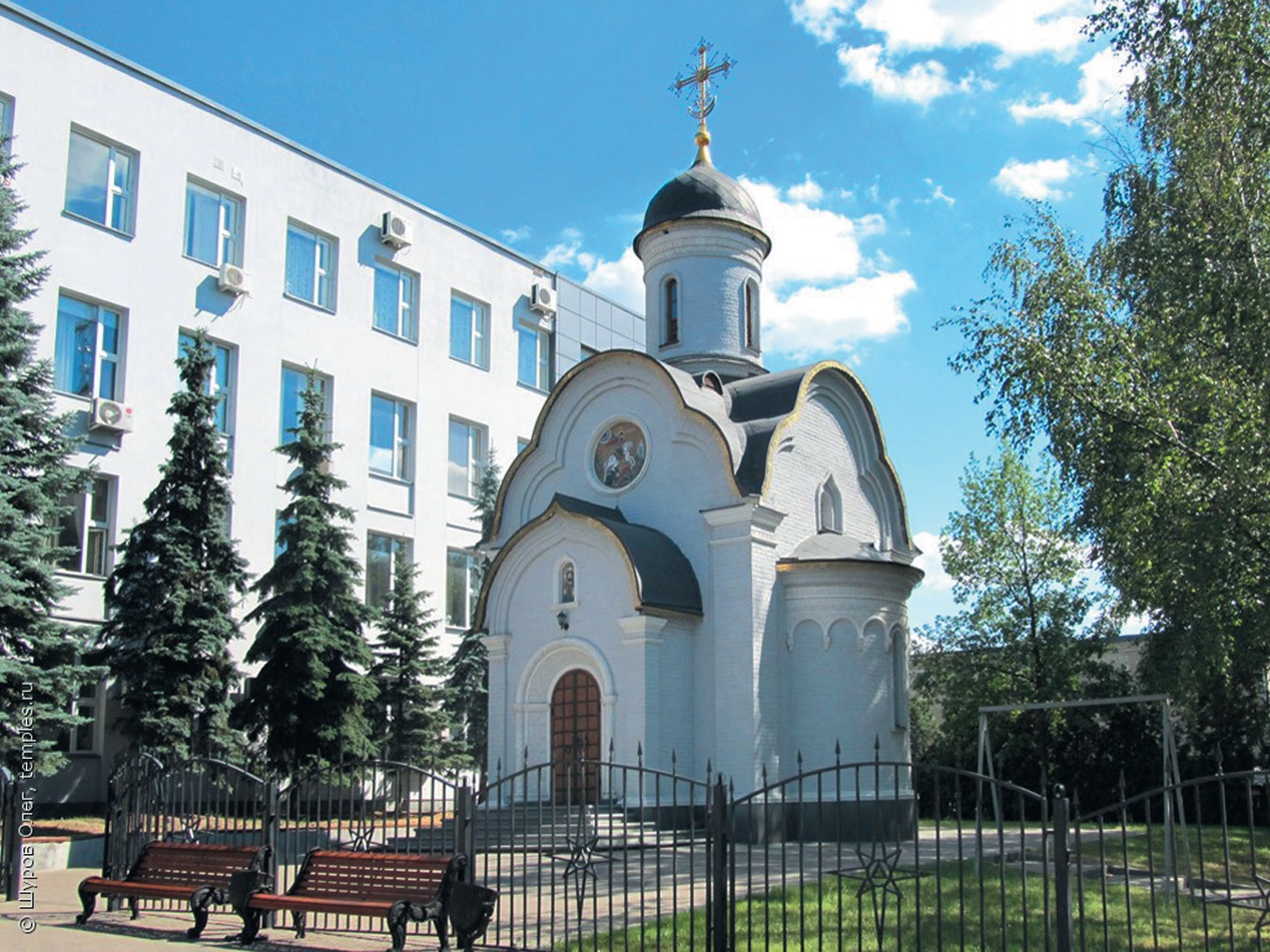 Церковь георгия победоносца в москве