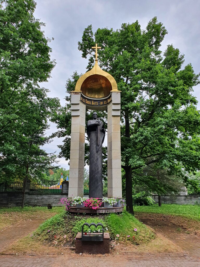 Chapel, memorial cross Памятник-часовня Милость божья в Невской битве, Saint Petersburg, photo