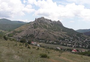 Taraktash (Autonomous Republic of Crimea, Sudakskiy gorodskoy sovet), cima de la montaña