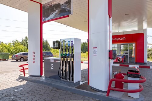 Gas station Unigas, Omsk Oblast, photo