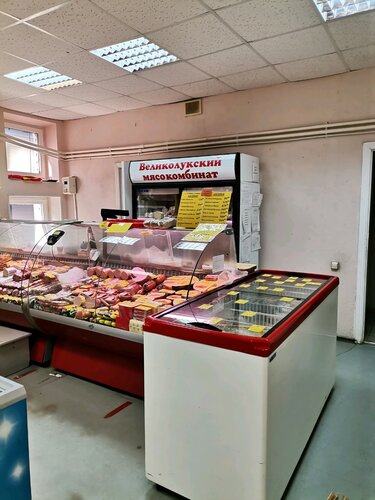 Великолукский мясокомбинат, магазин мяса, колбас, ул. Новаторов, 3Б ...