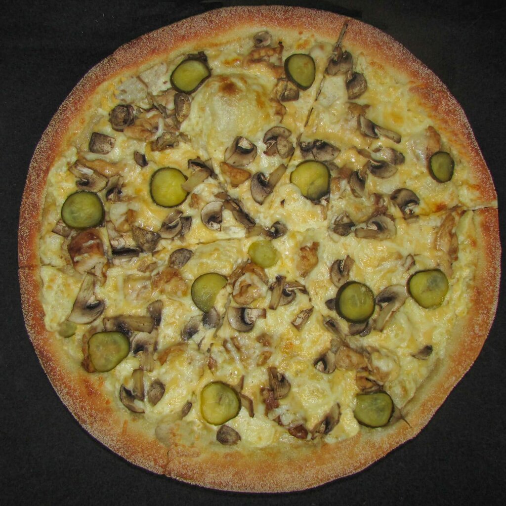 грибная пицца с маринованными грибами фото 103