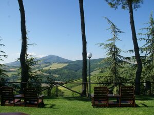 Valley-view Holiday Home in Montelparo With Pool & Garden