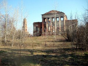 Старое имение купцов Останковых (Republic of Tatarstan, Tukaevskiy District, Tlyanche-Tamakskoye selskoye poseleniye, selo Ostankovo), landmark, attraction