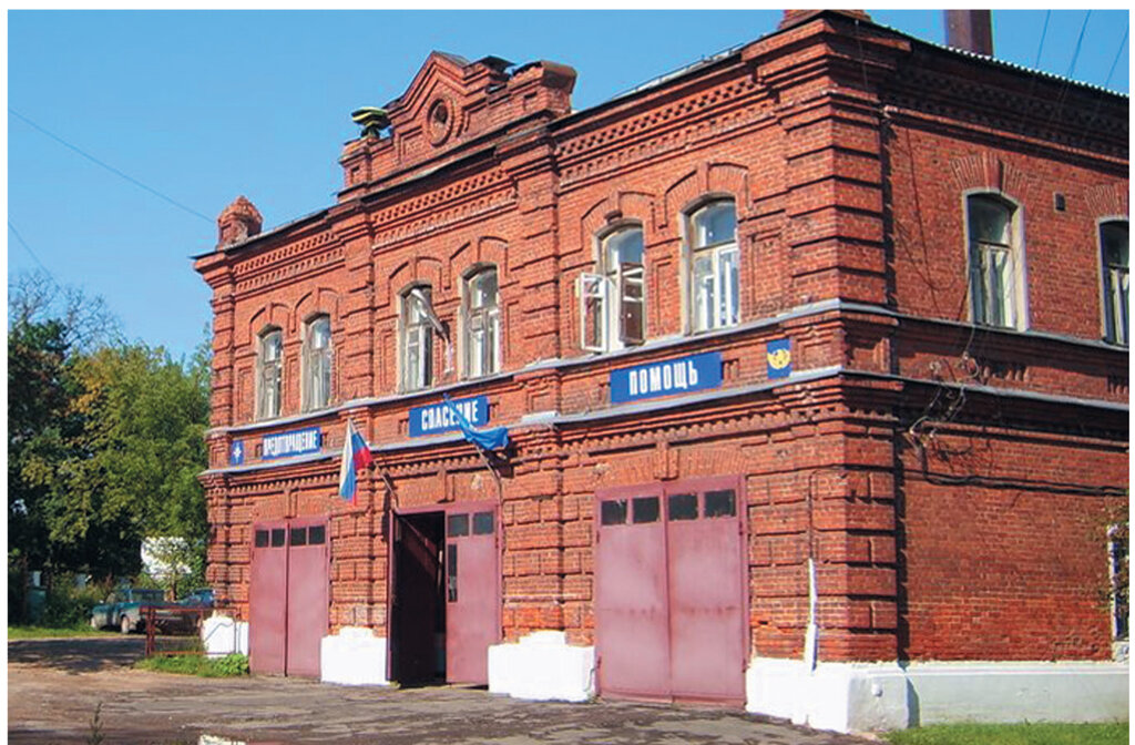 Landmark, attraction Пожарное депо конец XIX – начало XX вв., Kirzach, photo