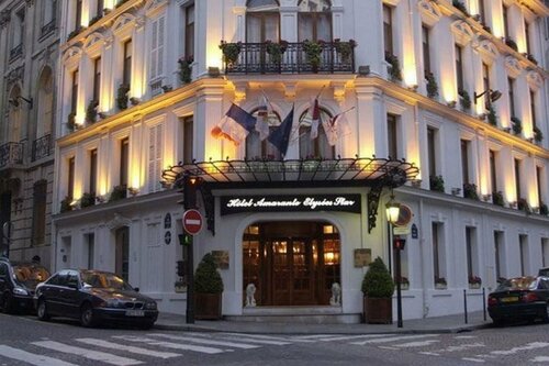 Гостиница Amarante Hotel в Париже