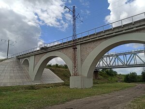 Железнодорожный мост через реку Олымчик, 1934 год (reka Olymchik), landmark, attraction
