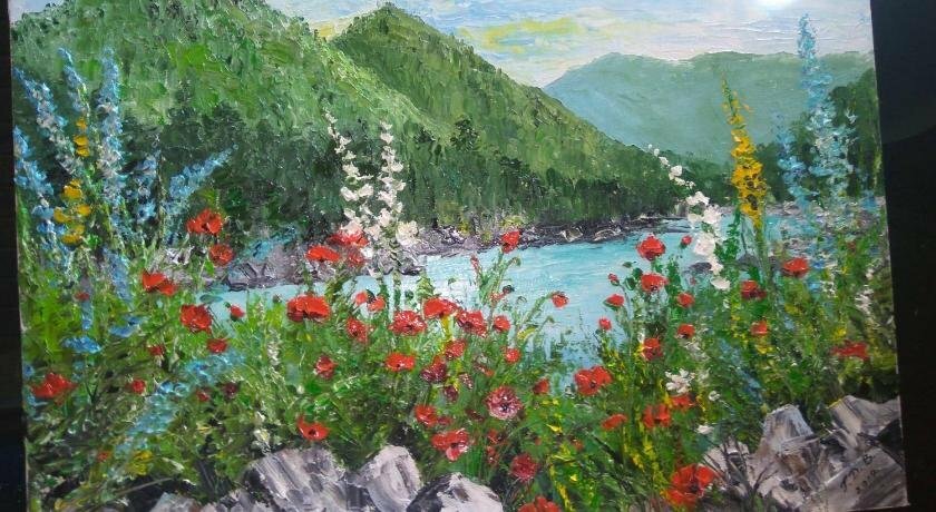 Картины на шелке дарьи головань