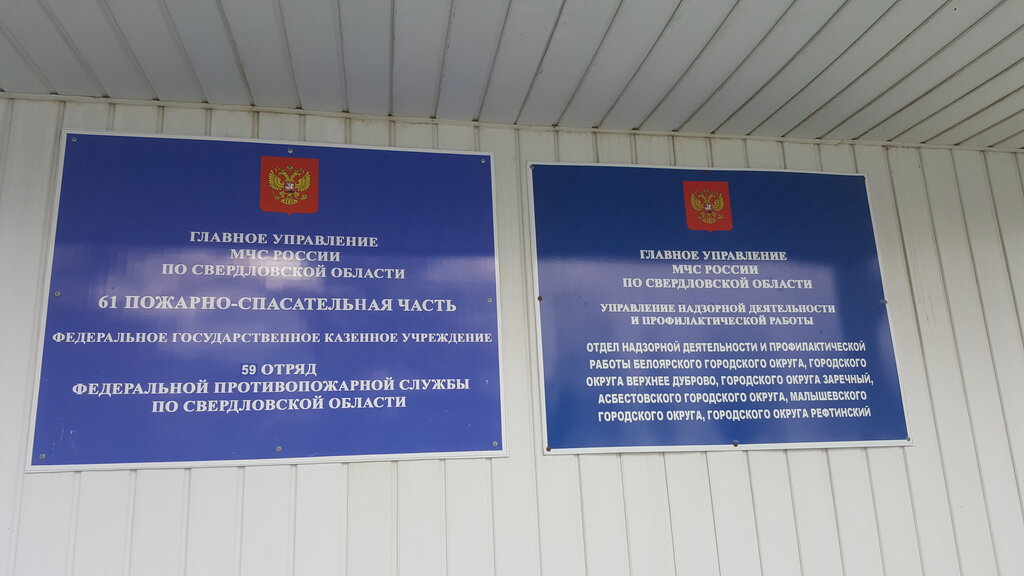 State supervisory bodies Отдел надзорной деятельности и профилактической работы, Asbest, photo