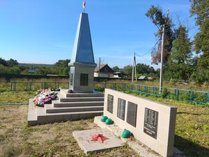 Воинское захоронение (Калужская область, Тарусский район, сельское поселение Некрасово, село Некрасово), памятник, мемориал в Калужской области