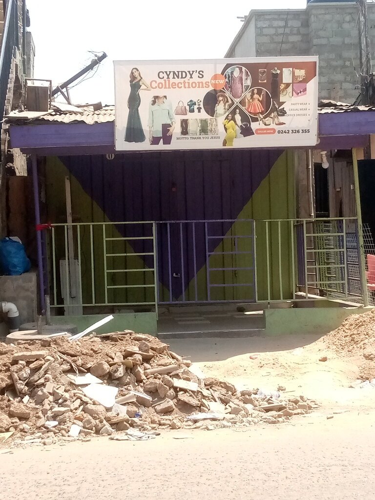 Clothing store Cindys collection, Accra, photo