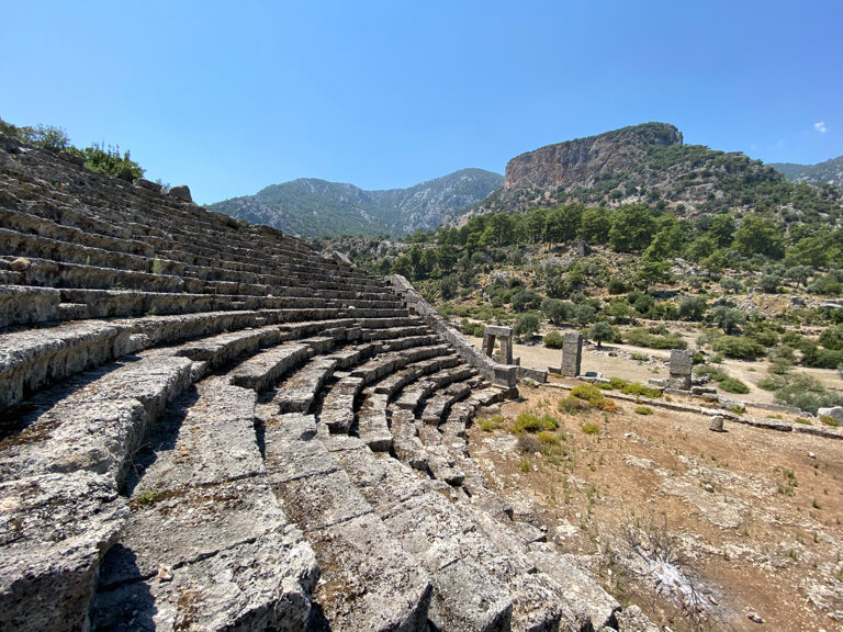 Landmark, attraction Ancient City of Pinara, Seydikemer, photo