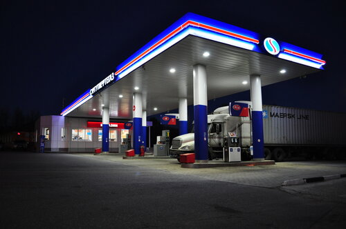 Gas station Surgutneftegaz Novgorodnefteprodukt, Novgorod Oblast, photo