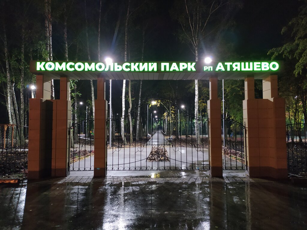 Park Комсомольский парк, Republic of Mordovia, photo