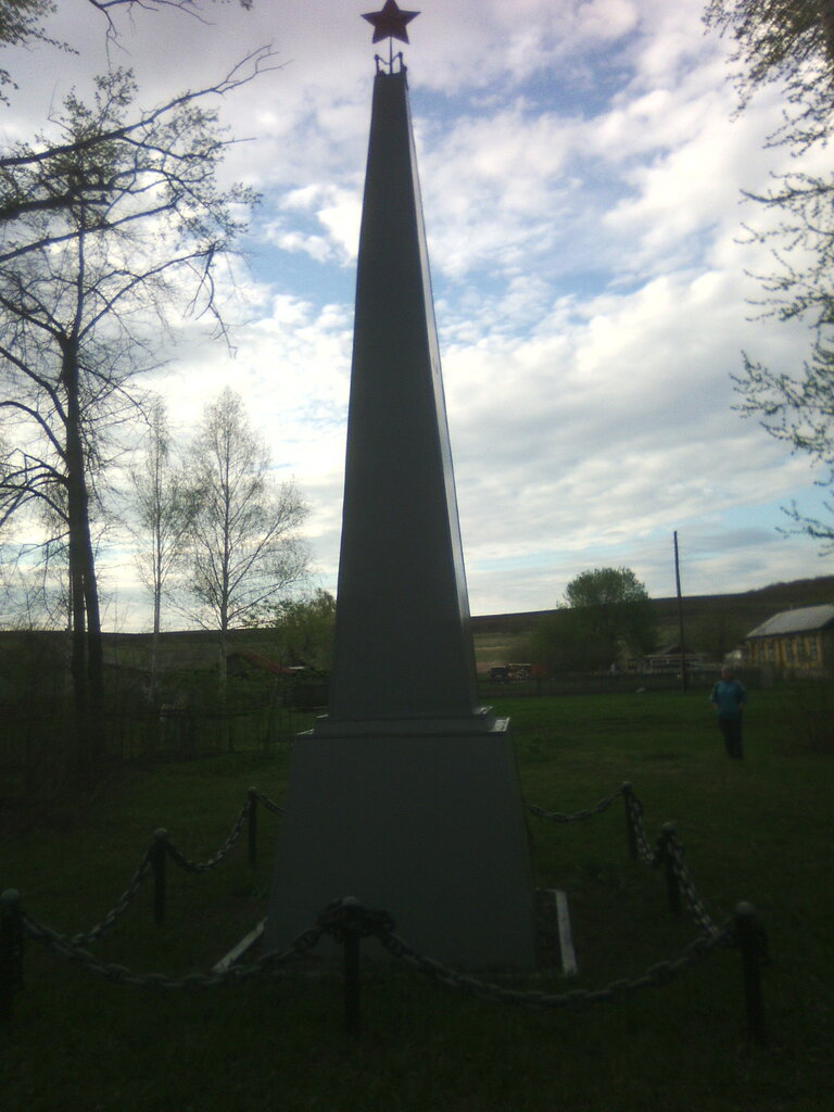 Monument, memorial Обелиск воинам-односельчанам, погибшим в годы Великой Отечественной войны, Republic of Mordovia, photo