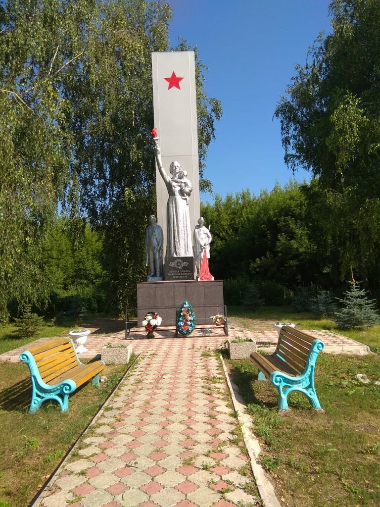 نصب تذكاري للحرب، مقبرة جماعية Воинам, павшим в Великой Отечественной войне ، جمهورية تتارستان، صورة