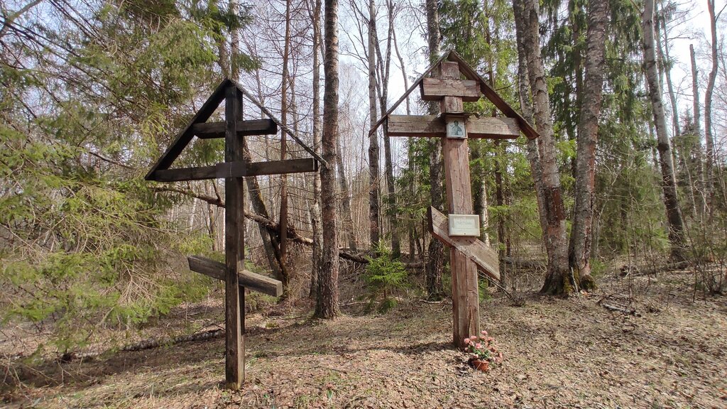 Capilla, cruz conmemorativa Часовня преподобных Прохора и Вассиана Ястребских, , foto