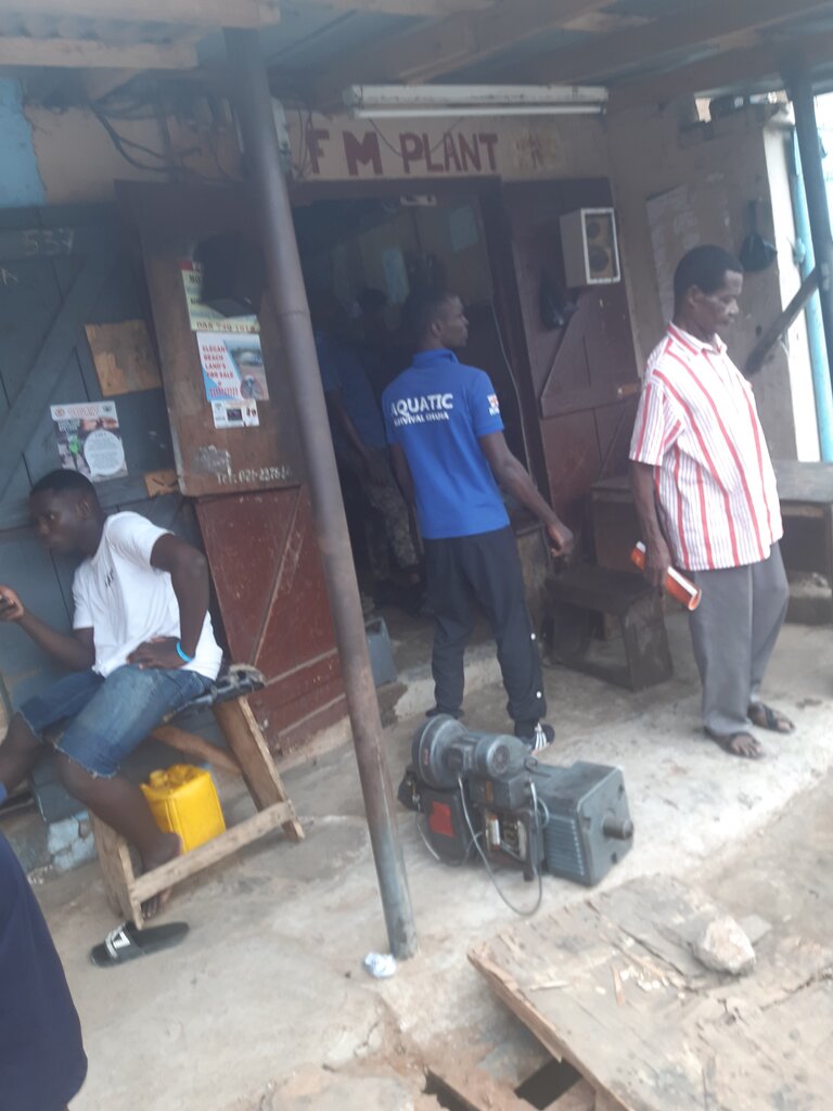 Engine repairs F. M plant, Accra, photo