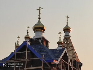 Храм Рождества Пресвятой Богородицы (Омская область, рабочий посёлок Марьяновка), православный храм в Омской области