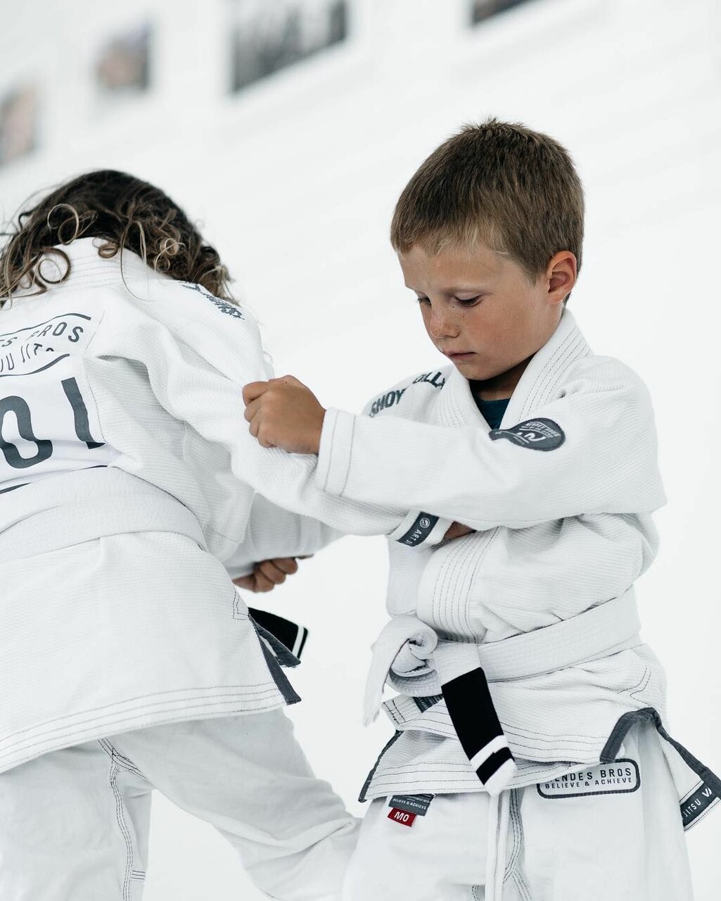 Modern martial arts training zone at Terra Kids